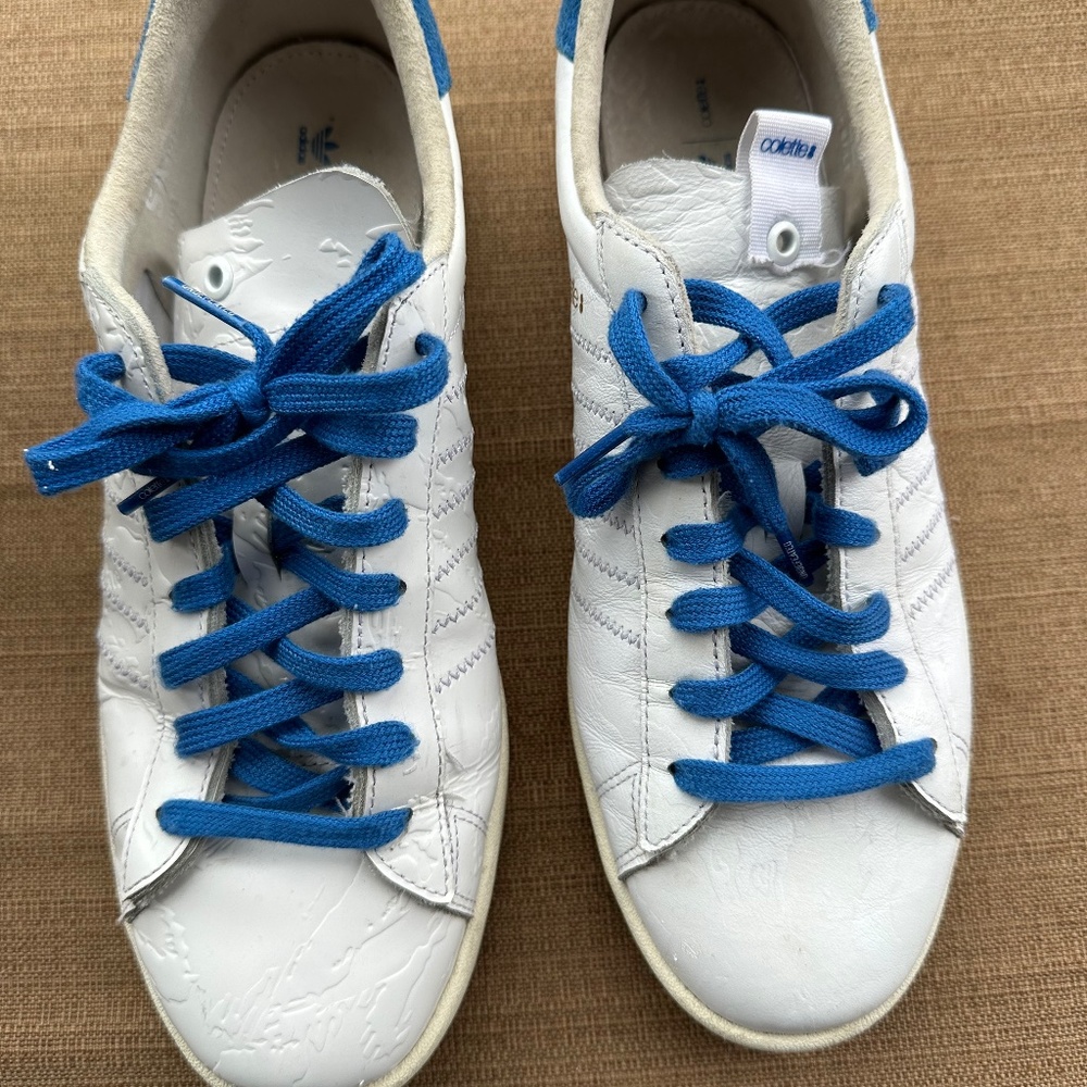 Adidas Colette x Undefeated x Campus S.E. White Blue